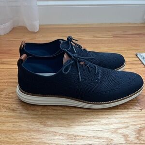 Blue Cole Haan Casual Dress Shoe Size 10.5